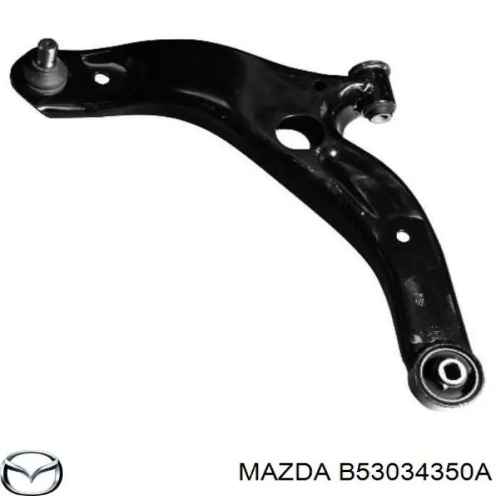 B53034350A Mazda barra oscilante, suspensión de ruedas delantera, inferior izquierda