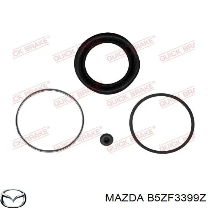  Pinza de freno delantera izquierda para Mazda MX-3 EC