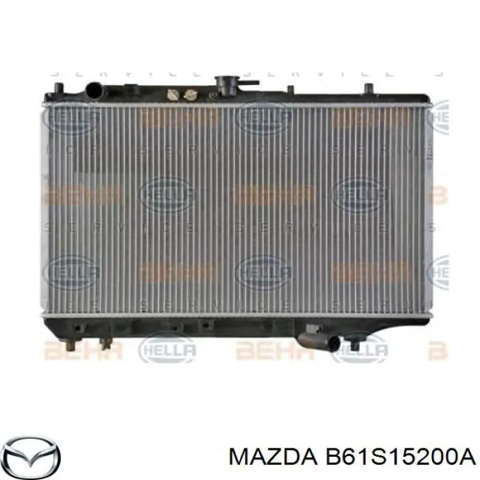 B61S-15-200A Mazda radiador refrigeración del motor