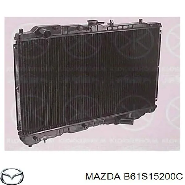 B61S15200C Mazda radiador refrigeración del motor