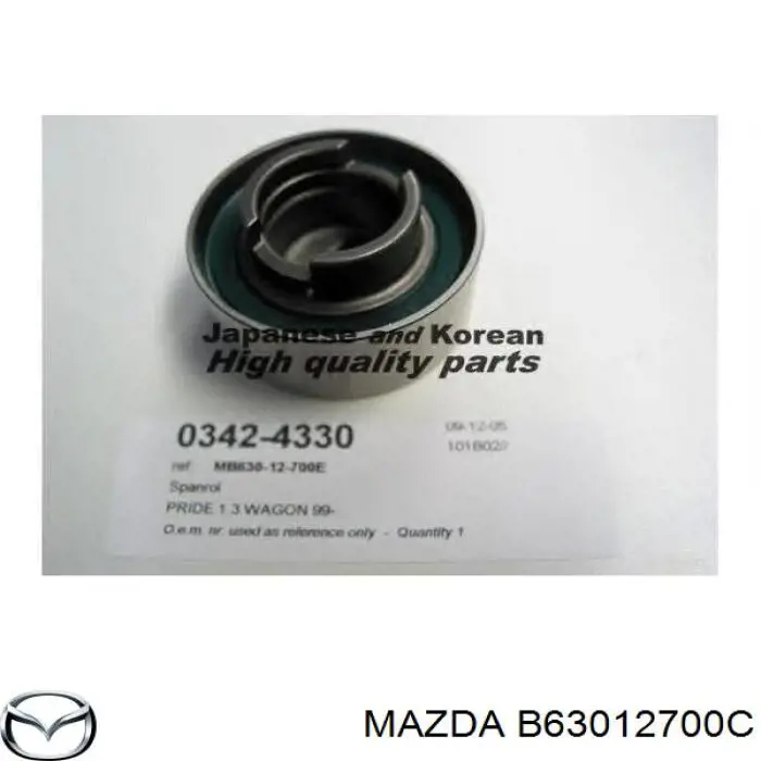 B63012700C Mazda rodillo, cadena de distribución