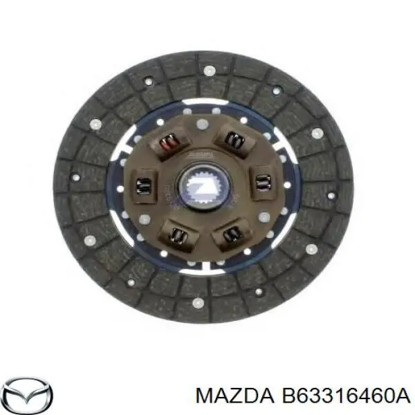 B63316460A Mazda disco de embrague