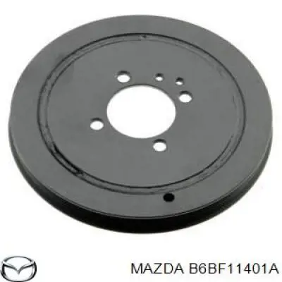 B6BF11401A Mazda polea, cigüeñal