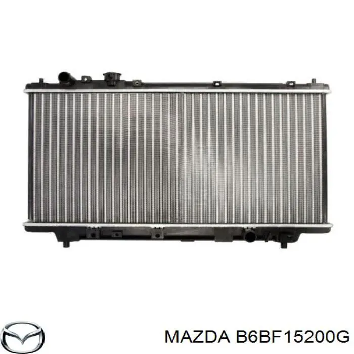 B6BF15200G Mazda radiador refrigeración del motor