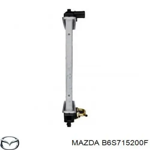 B6S715200F Mazda radiador refrigeración del motor