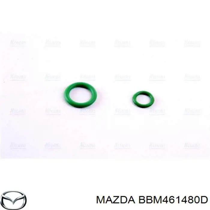 BBM461480D Mazda condensador aire acondicionado