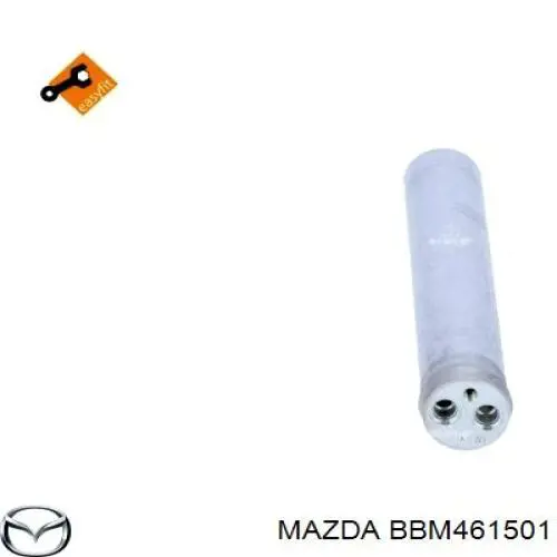 BBM461501 Mazda receptor-secador del aire acondicionado