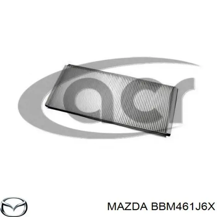 BBM461J6X Mazda filtro de habitáculo