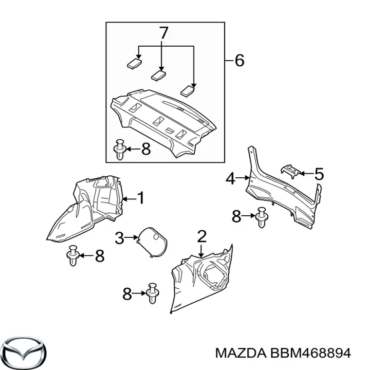 BBM468894 Mazda 