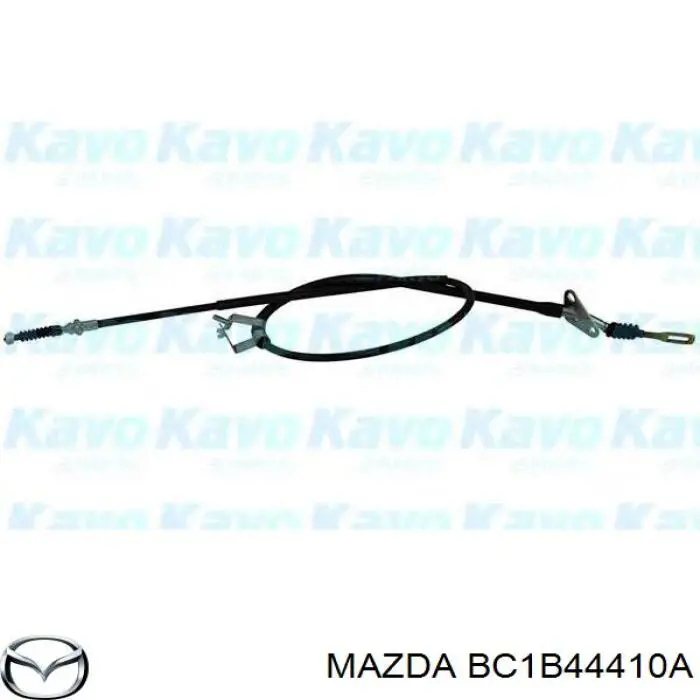 BC1B44410A Mazda cable de freno de mano trasero derecho