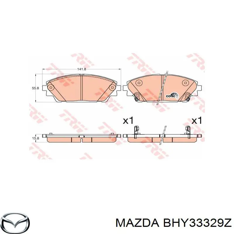 BHY33329Z Mazda 