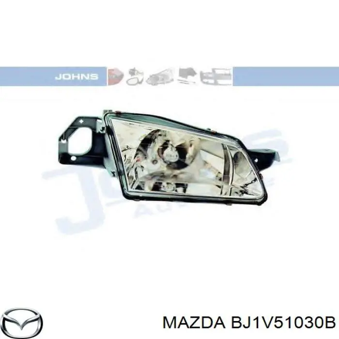  Faro derecho para Mazda Protege 4 DOOR