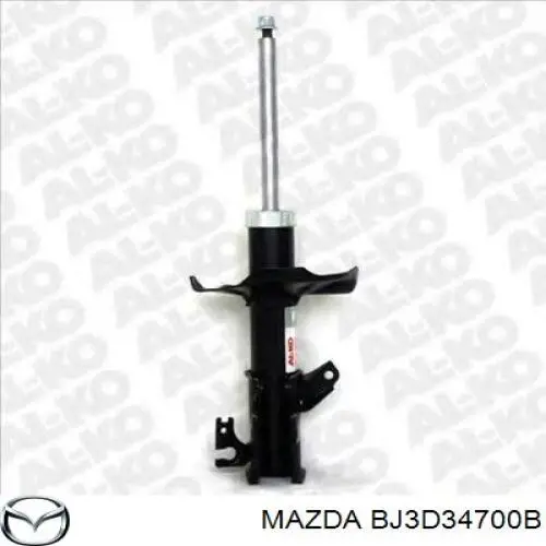 BJ3D34700B Mazda amortiguador delantero derecho