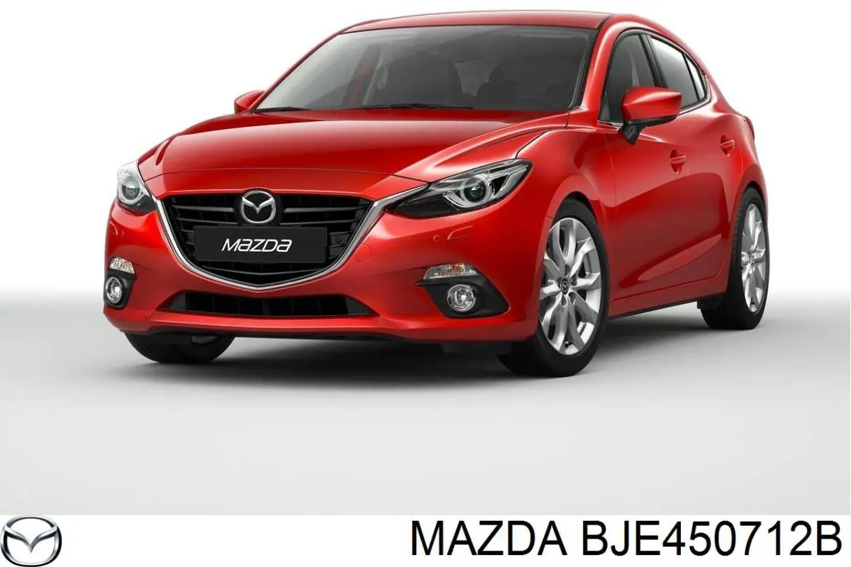 BJE450712B Mazda panal de radiador