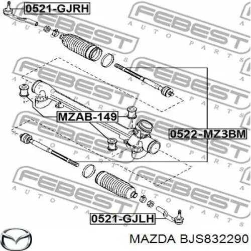 BJS832290 Mazda 