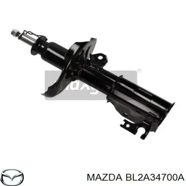 BL2A34700A Mazda amortiguador delantero derecho