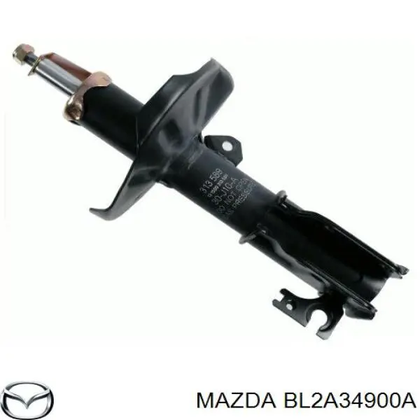 BL2A34900A Mazda amortiguador delantero izquierdo