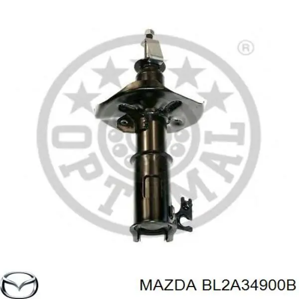 BL2A34900B Mazda amortiguador delantero izquierdo