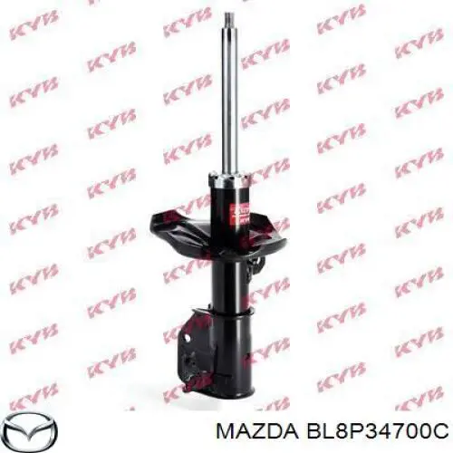 BL8P34700C Mazda amortiguador delantero derecho