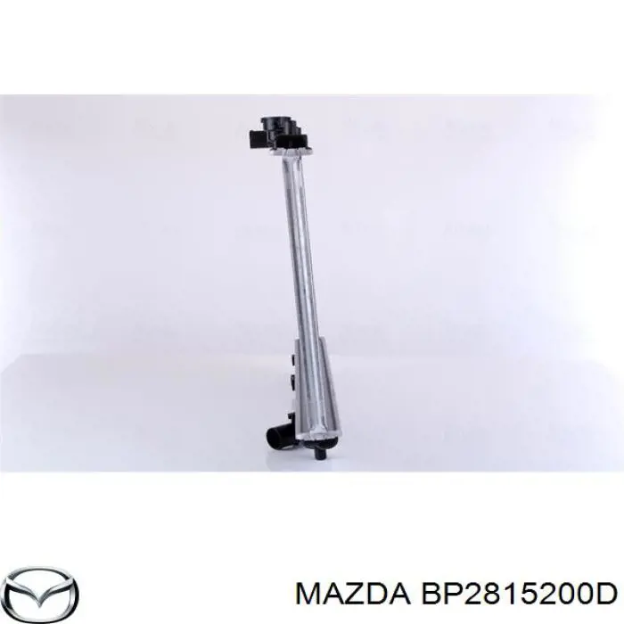 BP2815200D Mazda radiador refrigeración del motor