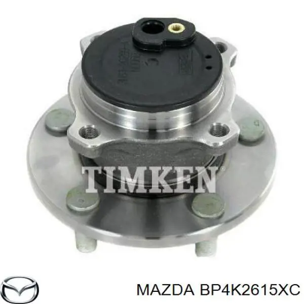 BP4K2615XC Mazda cubo de rueda trasero