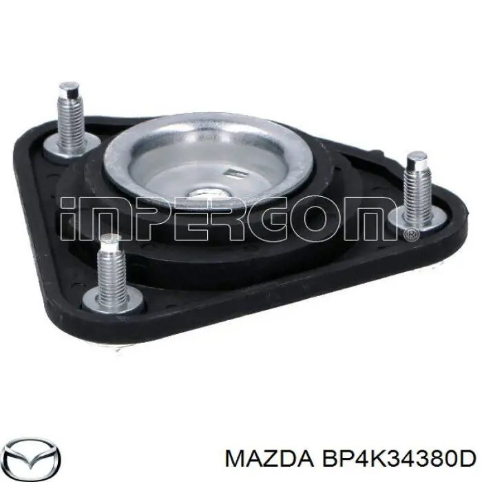 BP4K34380D Mazda soporte amortiguador delantero