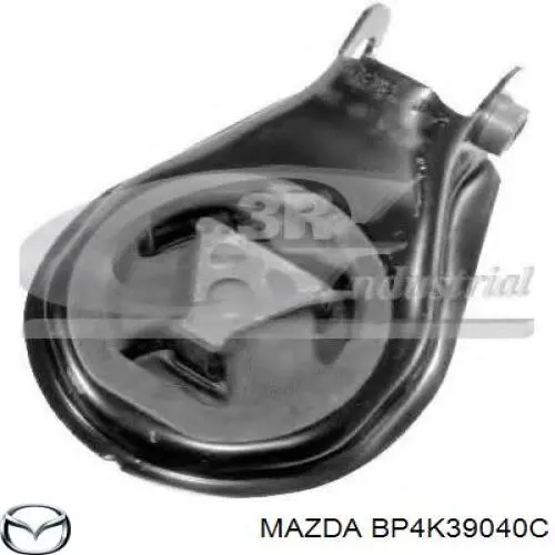 BP4K39040C Mazda soporte, motor izquierdo, trasero