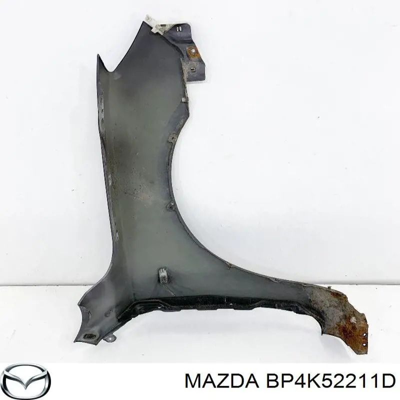 BP4K52211D Mazda guardabarros delantero izquierdo