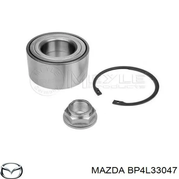 BP4L33047 Mazda cojinete de rueda delantero