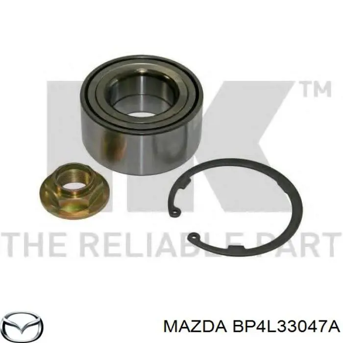 BP4L33047A Mazda cojinete de rueda delantero