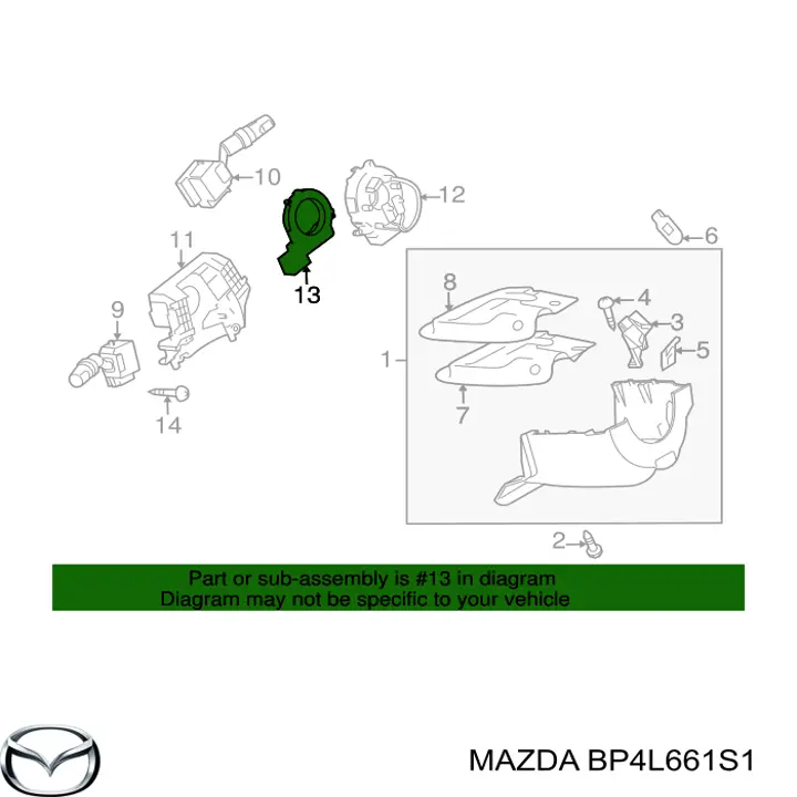 BP4L661S1 Mazda 