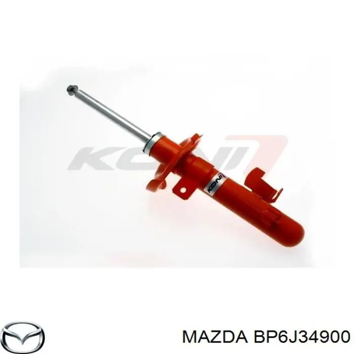 BP6J34900 Mazda amortiguador delantero izquierdo