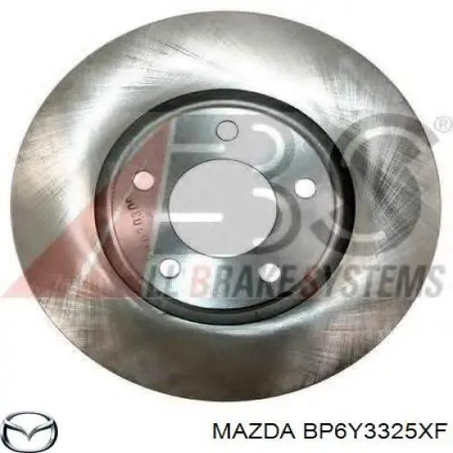 BP6Y3325XF Mazda freno de disco delantero