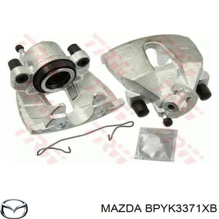 BPYK3371XB Mazda pinza de freno delantera izquierda