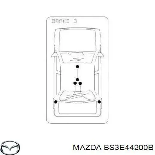 BS3E44200B Mazda 