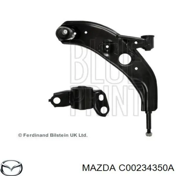 C00234350A Mazda barra oscilante, suspensión de ruedas delantera, inferior izquierda