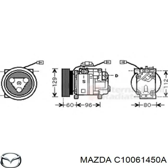 C10061450A Mazda 