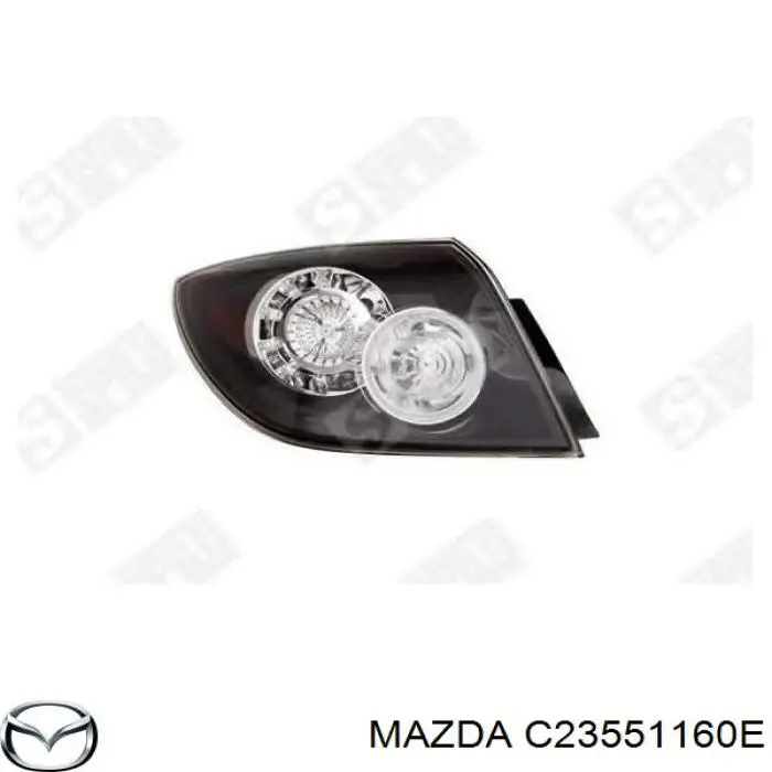 C23551160E Mazda piloto posterior izquierdo