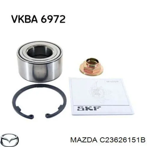 C23626151B Mazda cojinete de rueda delantero