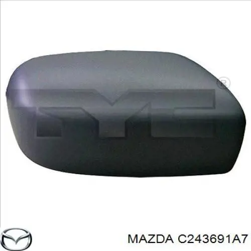  Superposicion(Cubierta) De Espejo Retrovisor Izquierdo para Mazda 5 CR