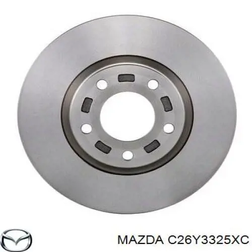 C26Y3325XC Mazda freno de disco delantero