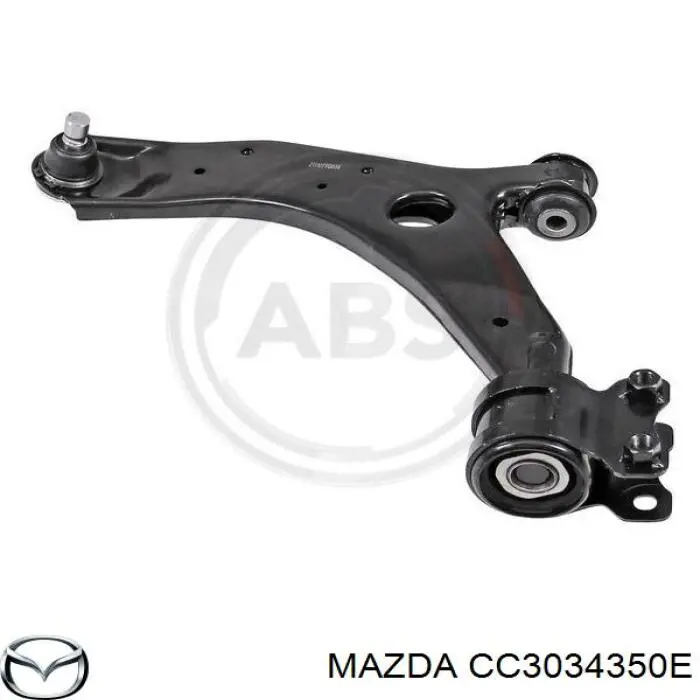 CC3034350E Mazda barra oscilante, suspensión de ruedas delantera, inferior izquierda