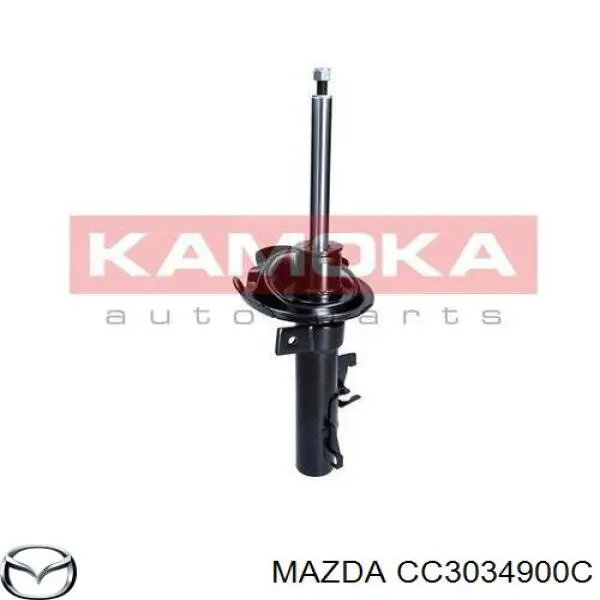 CC3034900C Mazda amortiguador delantero izquierdo