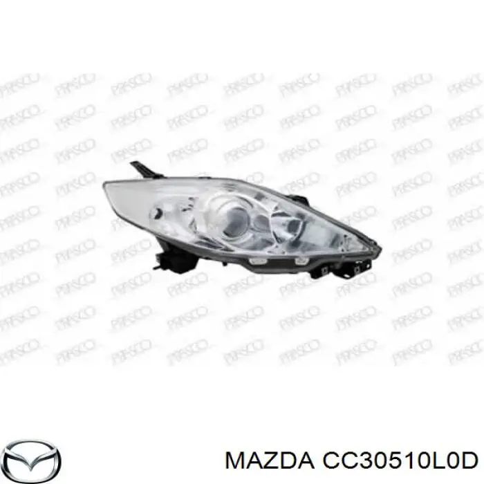 CC30510L0D Mazda faro izquierdo