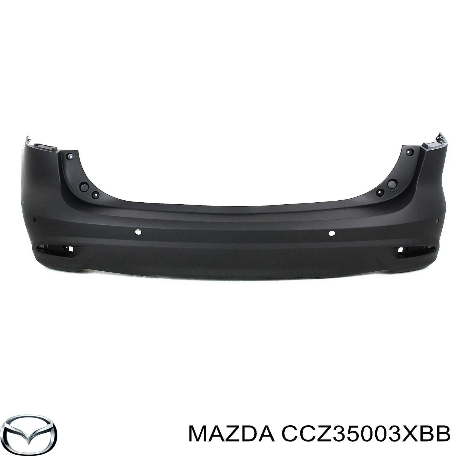 CCZ35003XBB Mazda parachoques delantero