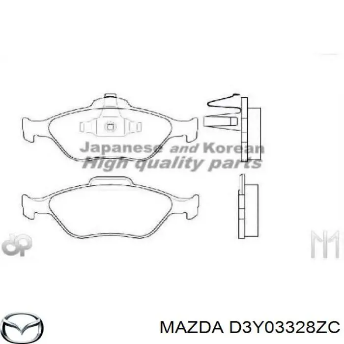 D3Y03328ZC Mazda 