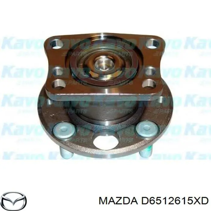 D6512615XD Mazda cubo de rueda trasero