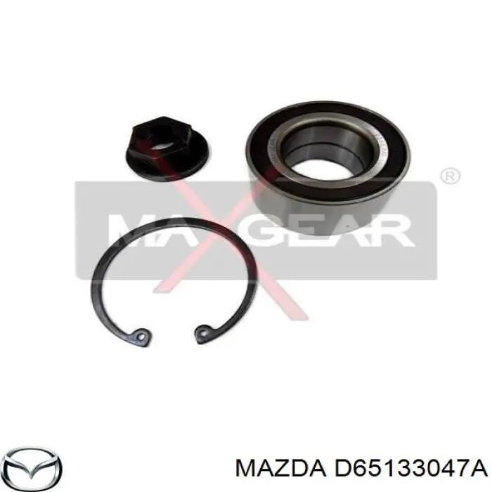 D65133047A Mazda cojinete de rueda delantero