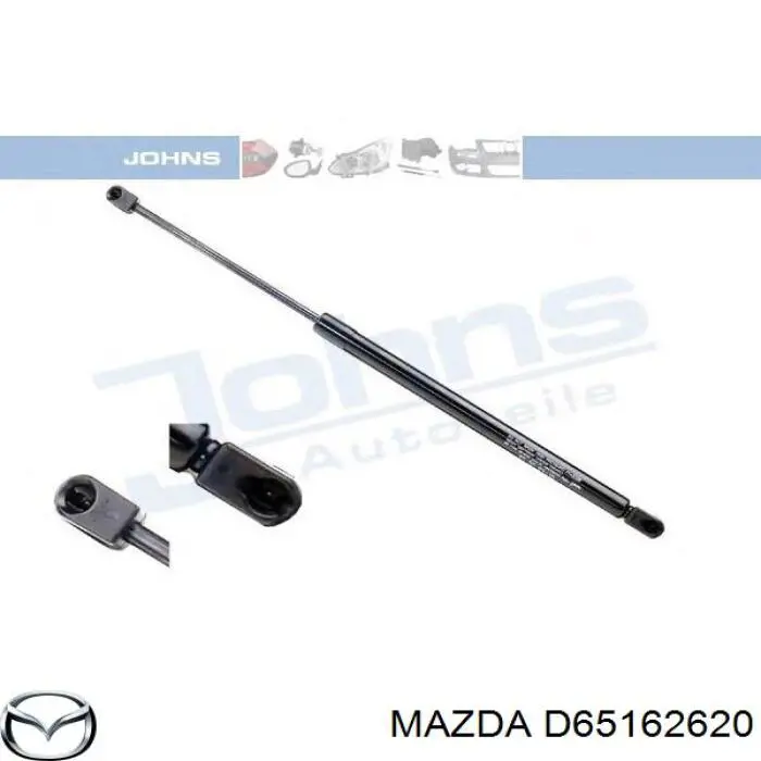  Amortiguador de maletero para Mazda 2 DE