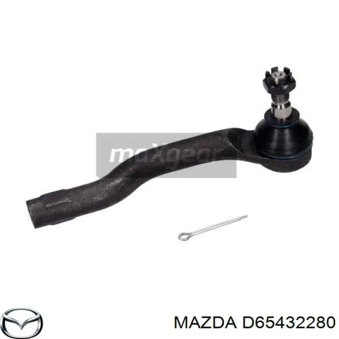 D65432280 Mazda rótula barra de acoplamiento exterior